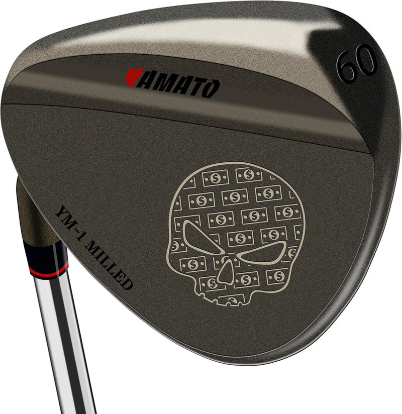 YAMATO Left Handed Golf Wedge Set 52 56 60 & Individual Wedges – Forged, CNC Milled Sand, Lob, Gap, Pitching Wedge for Lefties - Image 1